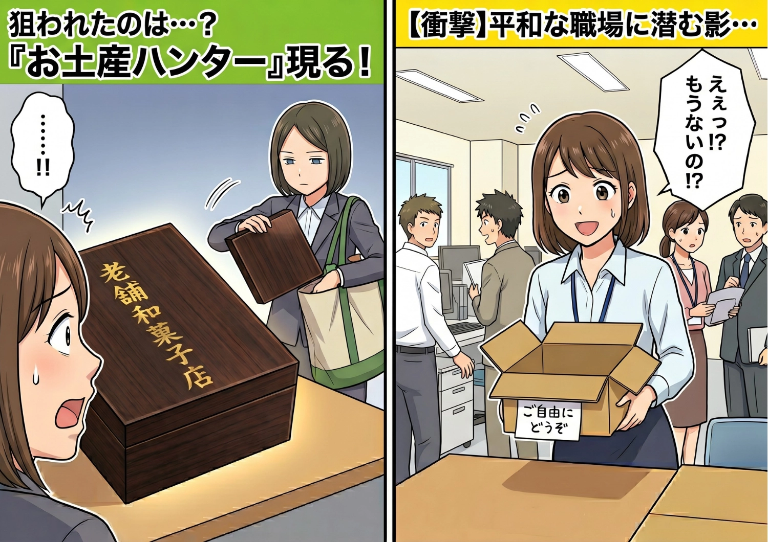 職場のお土産を一人で丸ごと持ち帰り！？〝お土産ハンター〟と呼ばれる同僚の行動に全員唖然・・・のメイン画像