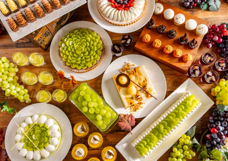 シャインマスカットスイーツビュッフェ