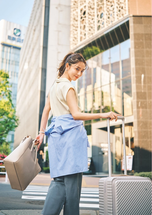 動きやすさ抜群なきれいめ通勤コーデ