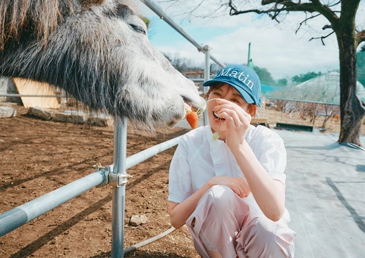 岸井農園 ミニホース 宮田聡子