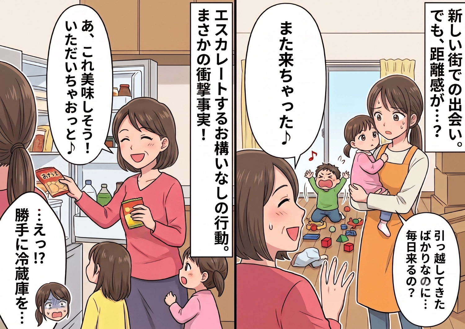 娘のおやつも作り置きも空っぽに!?「うちの子が欲しいって言うから」と笑う図々しい隣人ママに、私が下した決断とは・・・のメイン画像
