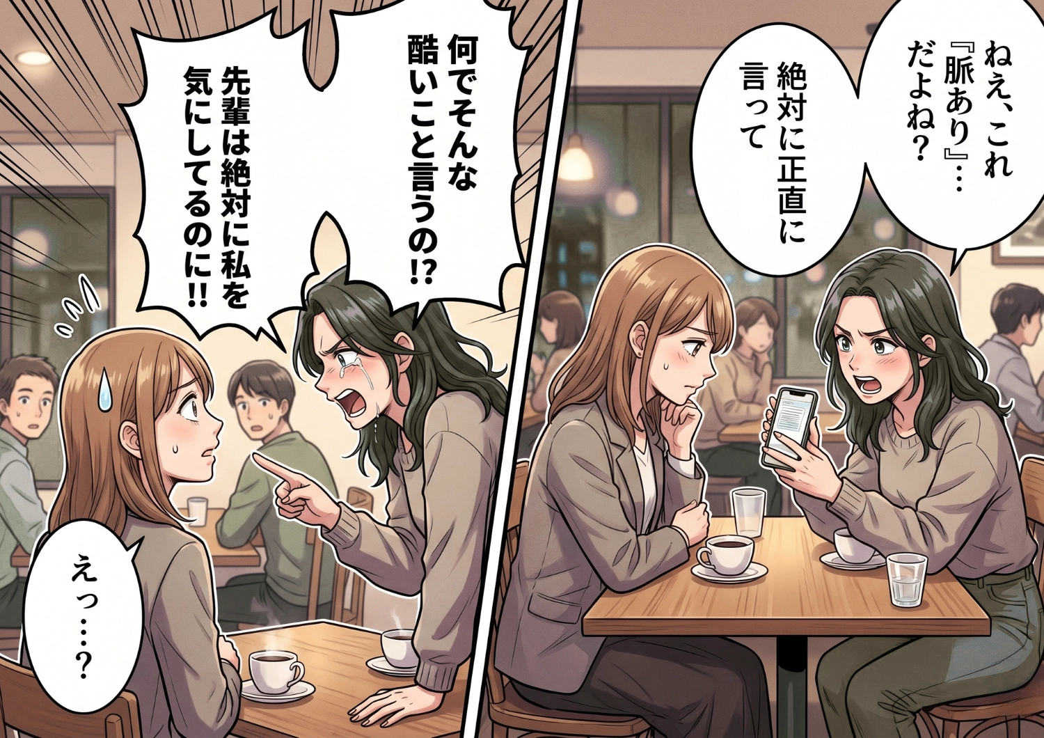 【恋愛相談】本音をぶつけたら関係崩壊・・・かと思いきや訪れた予想外のラスト！のメイン画像