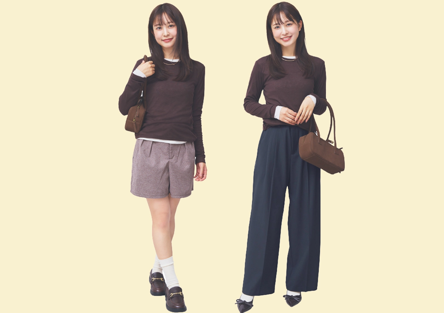 【GU】¥990のトップスが優秀すぎ！高見えアイテムで作るオンオフ着回しコーデのメイン画像