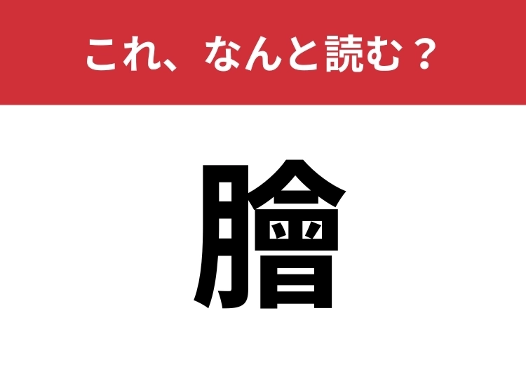 【膾】はなんと読む？料理に詳しい人なら読めるかも？のメイン画像