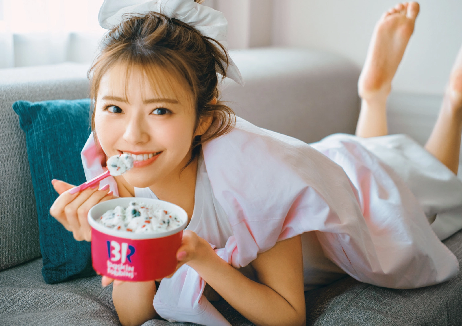 気分が高まるおうち服♡華やかなピンクでラフにしゃれる休日コーデ【毎日コーデ】