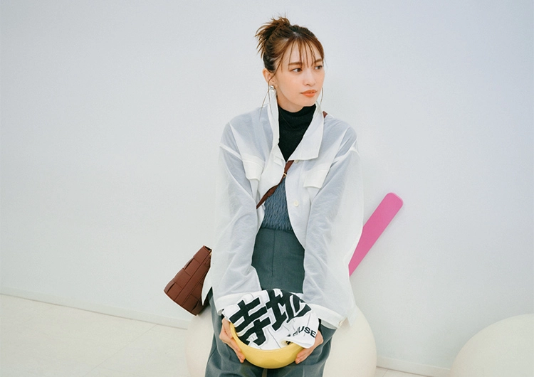 仕込んだビスチェが可愛い♡ 秋らしさ満点のブルゾン休日コーデ【毎日コーデ】