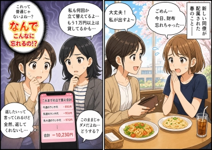 新同僚の『財布忘れ』が招いた衝撃の真実！私が下した、誰も予想しない決断とは？