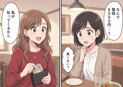 「会費は今回も1人6000円ね」大衆居酒屋なのに毎回高い会費を現金だけで集める先輩！同じ店に友人と行くと同じコースが3800円→幹事を代わると申し出た私に先輩は・・・