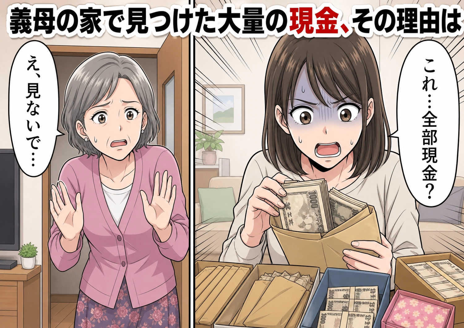 「またお金貸して…」義母の度重なる無心に隠された本当の理由！私と夫が義実家に突然訪問して暴いた驚きの真相とはのメイン画像
