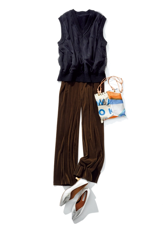 ブラウンコーデ