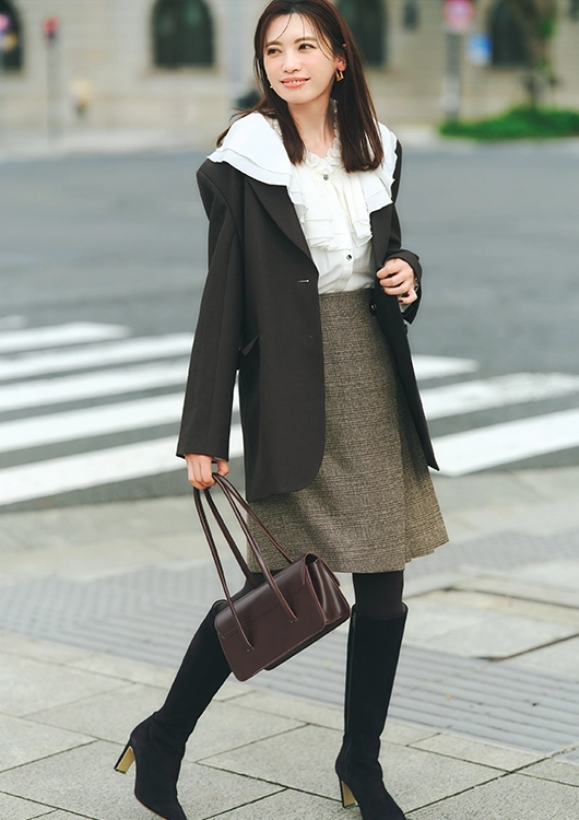 重ねるひと手間でしゃれ度UP！「今っぽレイヤード」でアップデート