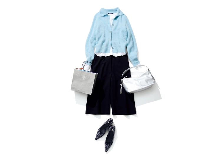 細見え効果もバツグン！バミューダパンツを使ったモードな通勤コーデ【毎日コーデ】