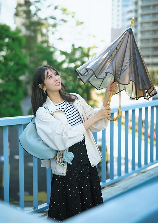 毎日コーデ 小林由依 雨の日