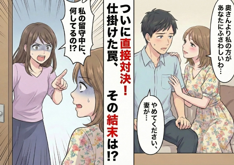 後編／「旦那さん素敵ね♡」仲良しママ友に持ち物も服も完コピされた！？違和感を感じていると夫にあるメッセージが。彼女の目的も明らかに？のメイン画像