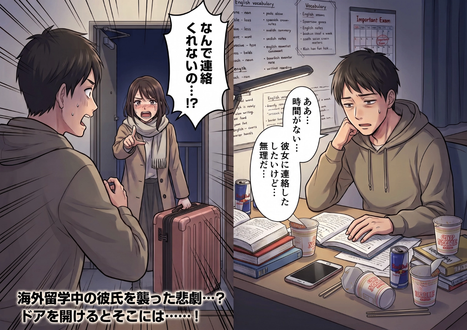 キャリアアップの語学留学で連絡を絶ったら、激怒した彼女が突然カナダまで押しかけてきて・・・！？遠距離恋愛の衝撃エピソードのメイン画像