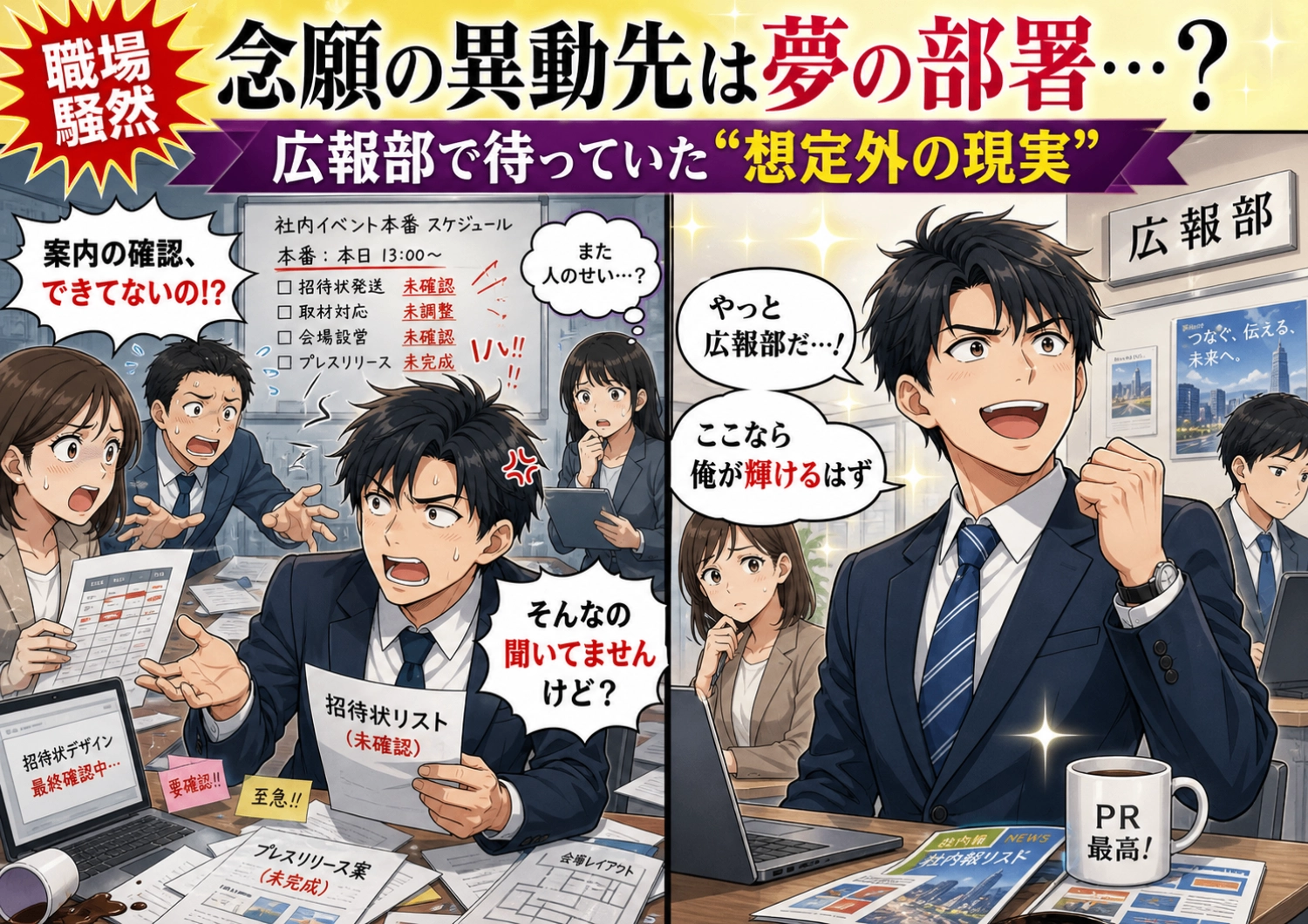 後編/希望部署に行けず不貞腐れやる気ゼロな同僚・・・異動後に待ち受けていた意外な結末とは!?のメイン画像