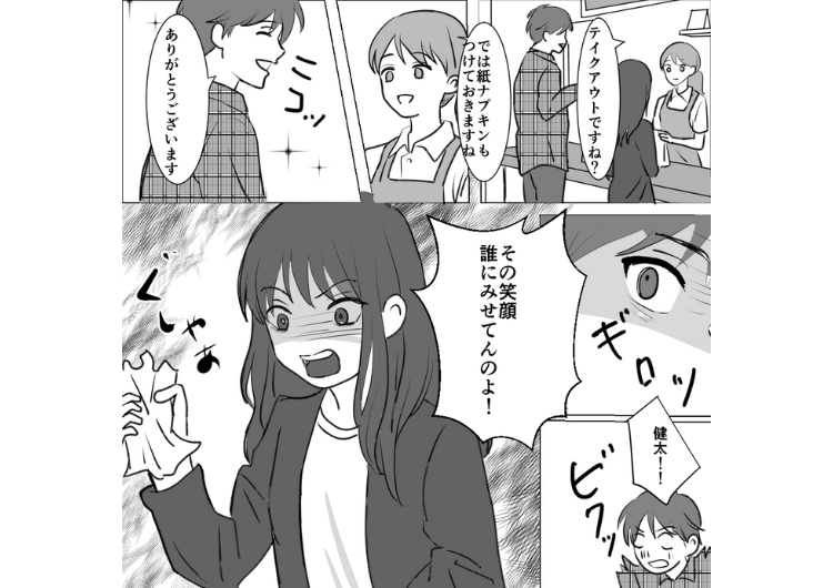 「彼は今私といるので切らせてもらいます」職場の同僚もお店の店員さんも相手が女性というだけで激昂する彼女！飲み会も止められたが無視して参加→怖すぎる結末に・・・のメイン画像