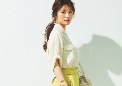 【渋谷凪咲】夏の通勤パンツコーデ2選│さわやか＆好印象なアイテム選びのポイントは？