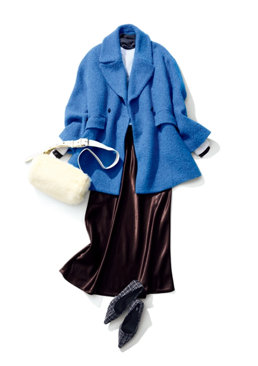 【毎日コーデ】ロンTにタートルネックでオフィスカジュアルに仕上げて