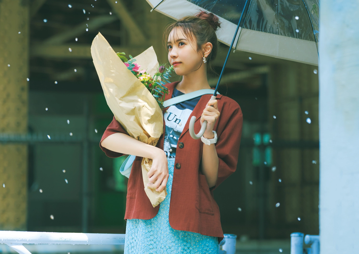 【小林由依】真夏のジャケットはこう着る！オンオフ着倒せるジャケットコーデ着回し