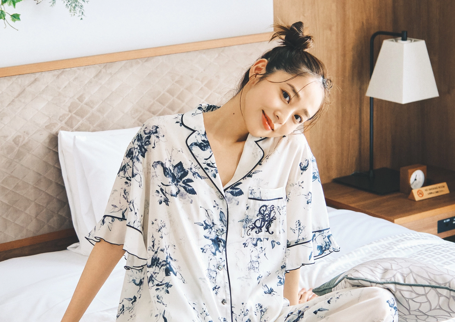 SNIDEL HOMEの接触冷感パジャマが大活躍♡寝苦しい夜も可愛く乗り切る休日おうちコーデ【毎日コーデ】