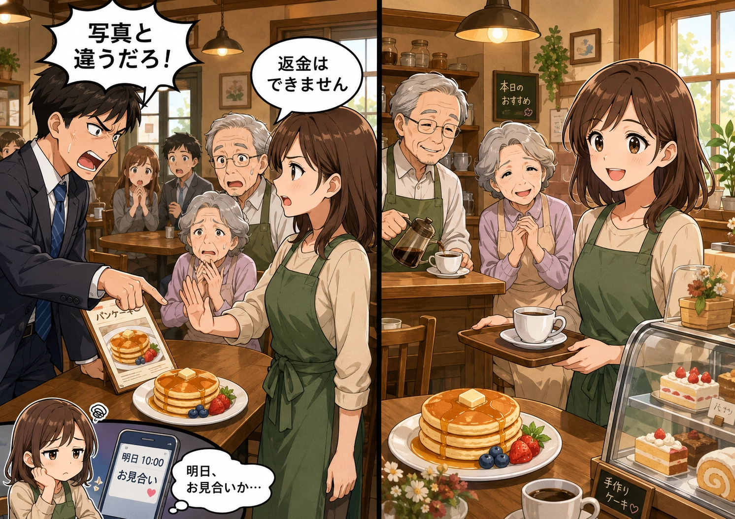 「こんな店、二度と来るか！」理不尽なクレーマーに立ち向かう私。老夫婦を守った先に待ち受けていた衝撃の運命とは・・・！？のメイン画像