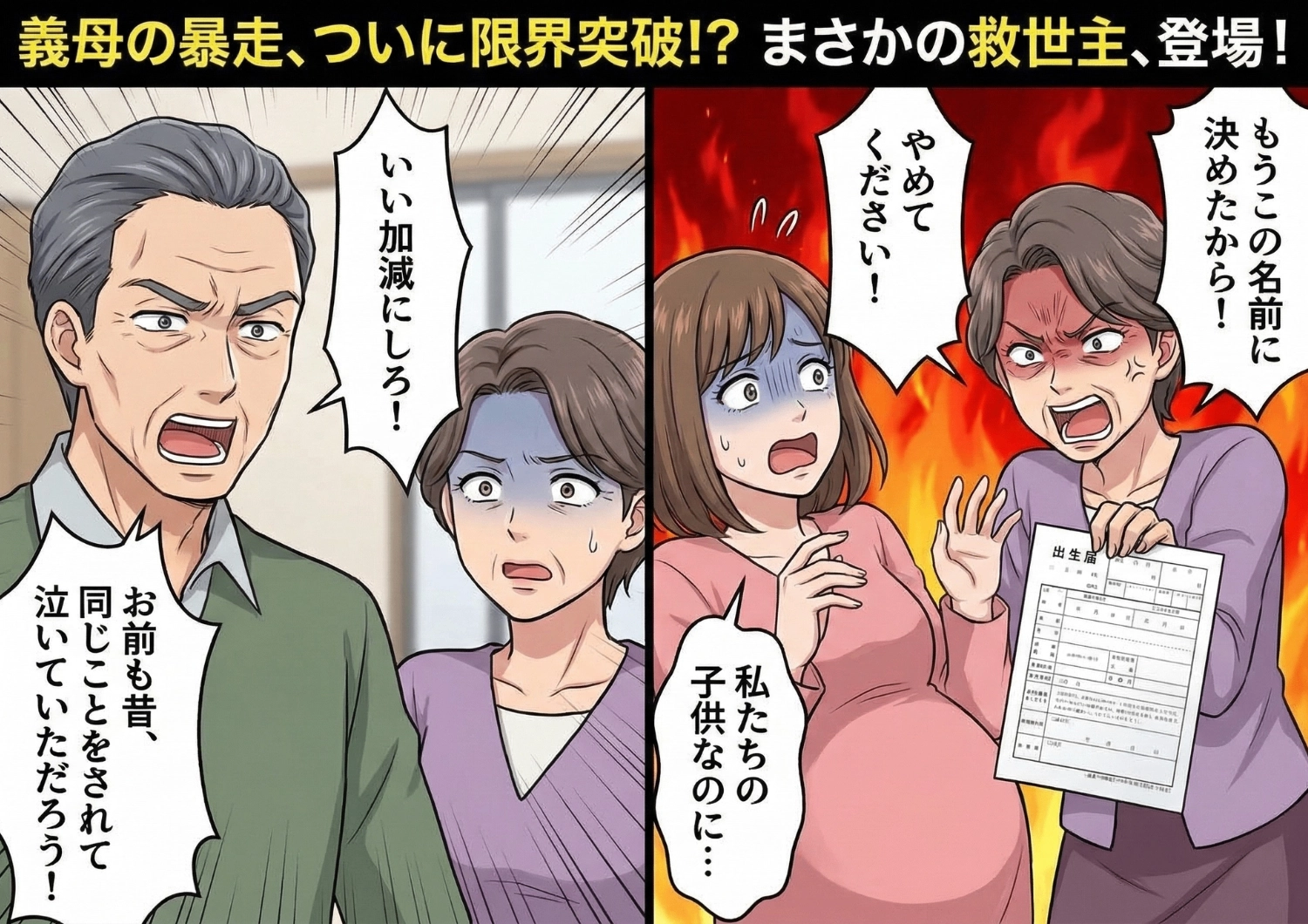 後編／「赤ちゃんの名前は私が決めてあげる！」待望の初孫に大喜びする義母。初孫フィーバーで暴走して名前リストを準備→義父に相談すると怒りの鉄槌が！？のメイン画像