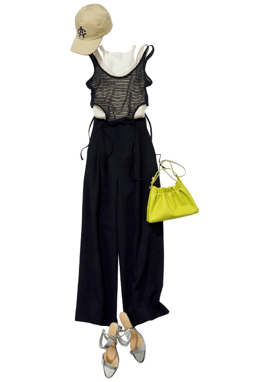 レイヤードコーデ