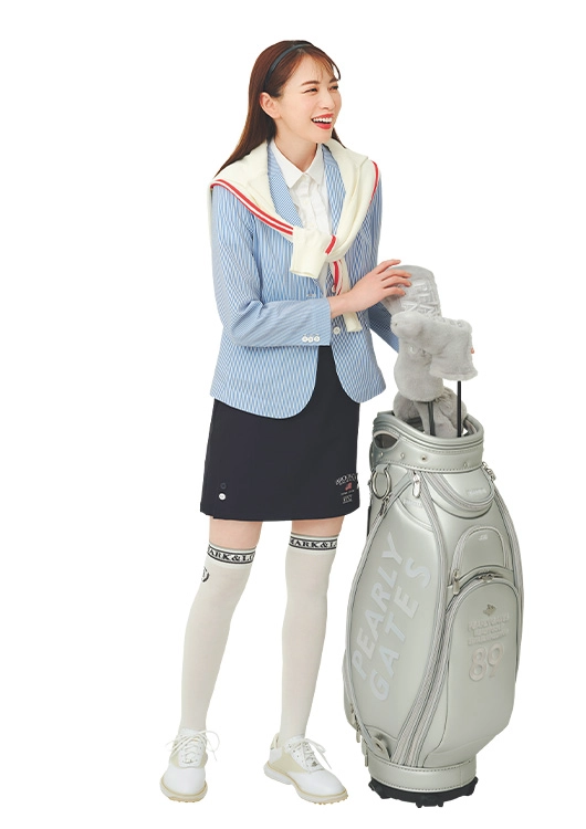 宮田聡子　ゴルフウェア