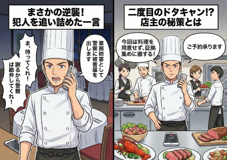 後編／「15名で予約したい」→無断キャンセルで泣く泣く廃棄。再び電話をかけてきた犯人にある方法を使ったら、白状して一気に解決した話のメイン画像
