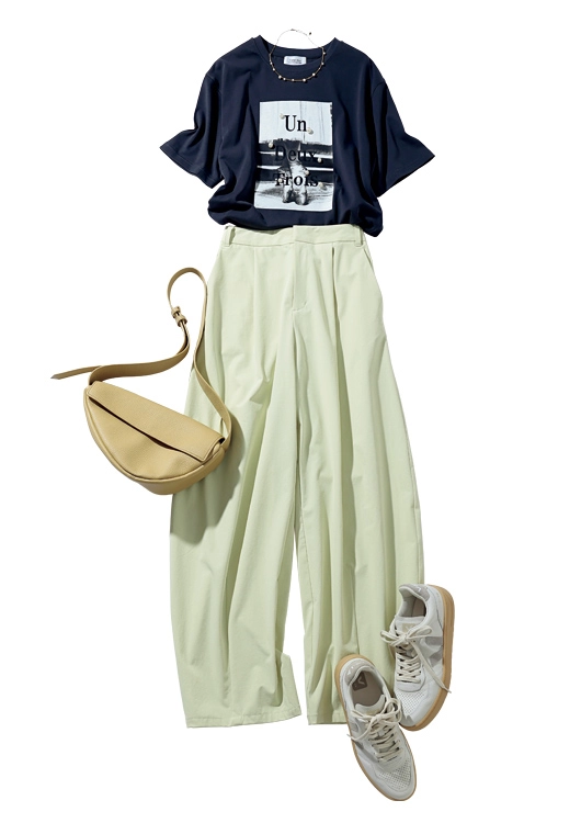 ワンツーコーデ