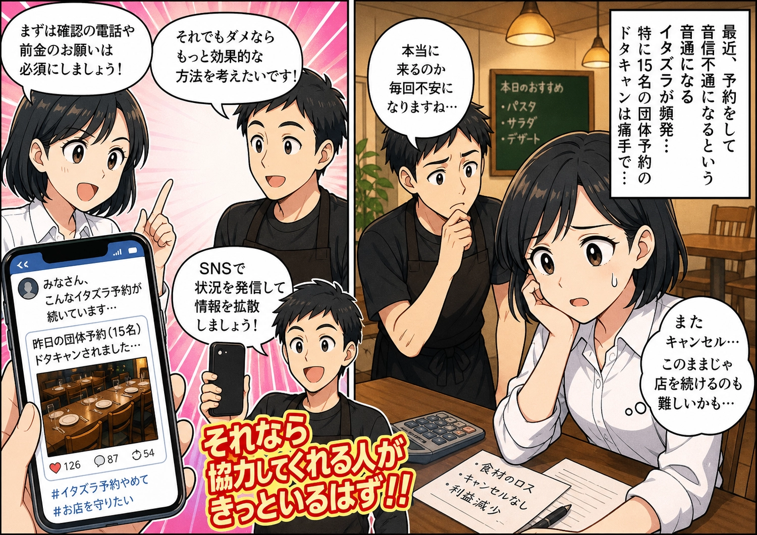 レストラン経営を揺るがすイタズラを阻止した作戦とは?のメイン画像