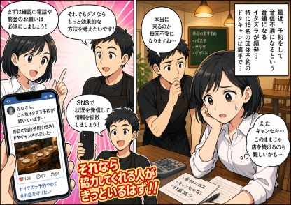 レストラン経営を揺るがすイタズラを阻止した作戦とは？