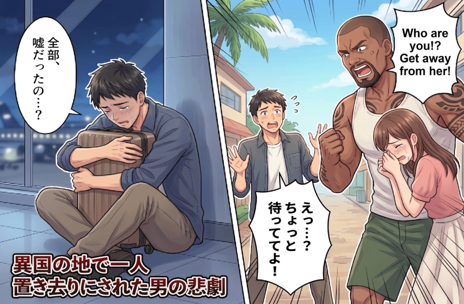 後編／居酒屋でナンパした女性とまさかの海外旅行へ！都合のいい関係から真剣交際に発展するはずが、異国の地で待ち受けていた信じられないドンデン返しとは！？のメイン画像