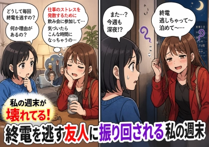 終電を逃す友人の無作法を解決した意外な方法とは？