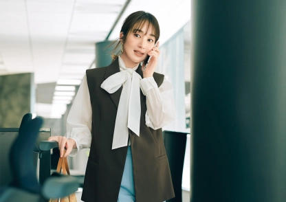 打ち合わせは信頼感と品格が基本軸♡センスいいって思われる最旬通勤コーデ2選