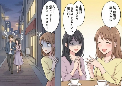 「旦那さん、あなたの束縛が辛いって言ってたよ」結婚式直前に発覚した婚約者とまさかの人物の裏切り・・・。略奪愛を成就させた二人は因果応報の結末に!?