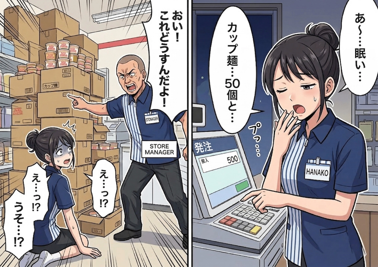 ありえない大失態・・・コンビニ店員の私が発注を桁違いに入力！絶体絶命のピンチを救ったのは、毎日通ってくる〝あの地味な高校生〟だった！？のメイン画像
