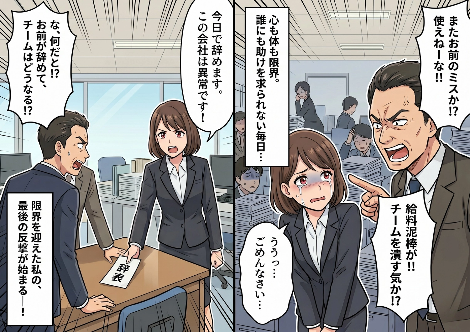 後編／トイレに行くのも「サボり？」と疑うネチネチ上司。信頼していた先輩まで辞めた職場・・・しかしその後、上司に待っていた衝撃の末路とはのメイン画像