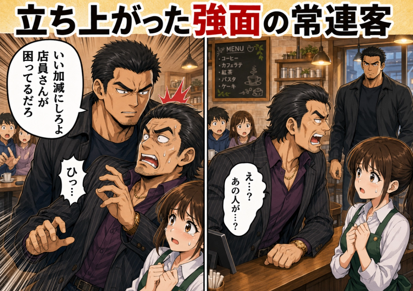 後編/ありえない嘘で店員を困らせる悪質クレーマー!「前まで大盛りタダだっただろ!」店長不在のピンチに現れたまさかの人物とは!?のメイン画像