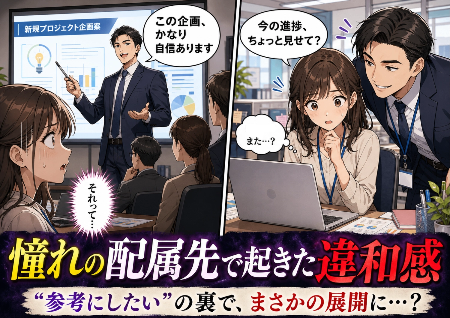 「面白そうだから参考にさせて！」私の企画を毎回丸パクリする先輩。手柄を横取りする自覚ゼロの態度が許せず、反撃した作戦とは・・・！？のメイン画像