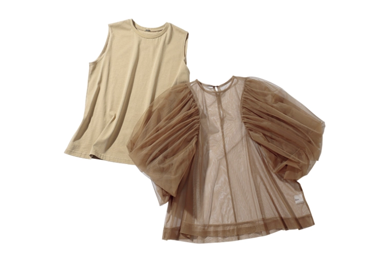 レイヤードTシャツ