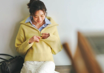 定番シャツINは色で遊んで♡淡色カラーMIXの華やぎコーデ【毎日コーデ】