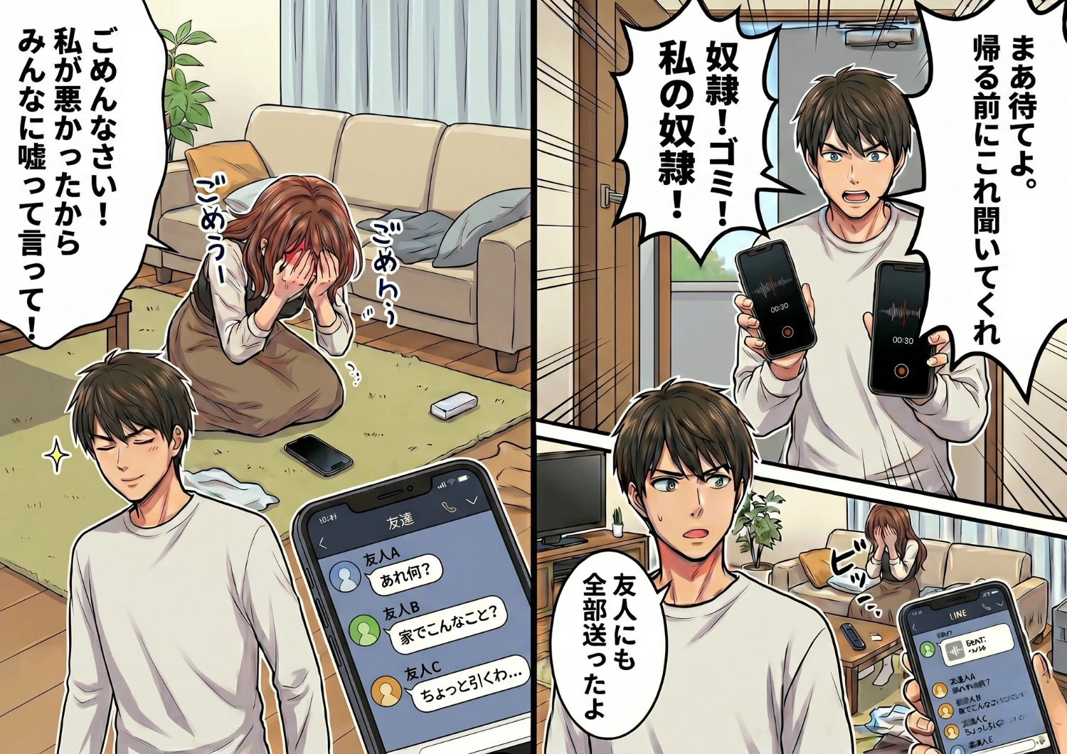 後編／「ダサいあんたと一緒に居てあげてる」モラハラ彼女の暴言に我慢の限界・・・ついに彼氏が選んだ〝逆転の一手〟のメイン画像