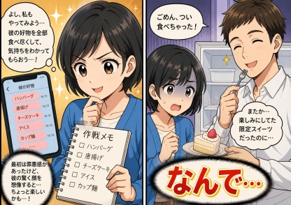 同棲中の彼が食べたスイーツの恨み、驚きの仕返し方法とは？