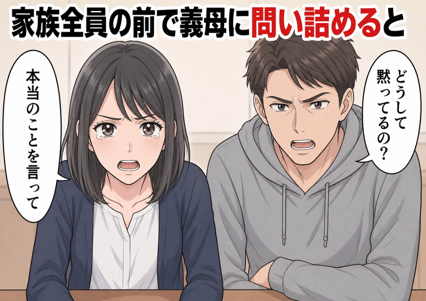 後編/「もう我慢できない」義母が私の母の形見をわざと捨てた・・・夫と義父がそろう食卓で、私が義母に突きつけた言葉とはのメイン画像