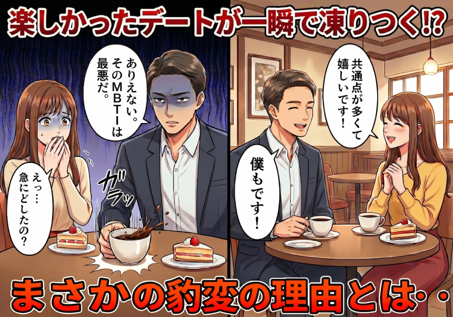 「その性格ってだけで無理」初デートで男に全否定された私・・・絶望して涙する私に救いの手を差し伸べた〝予想外の人物〟とは?のメイン画像
