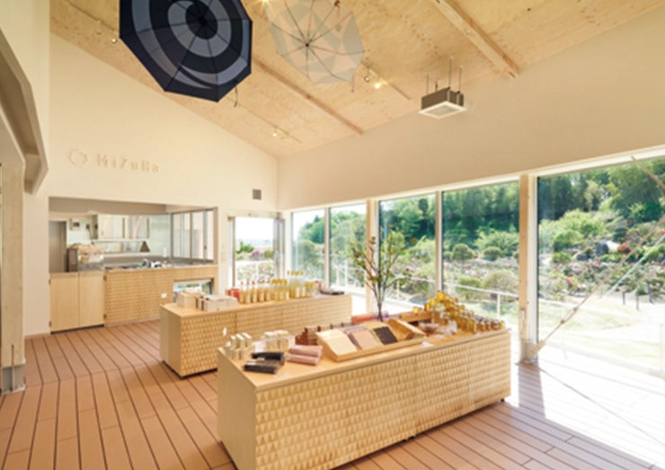 金蛇水神社の休憩所