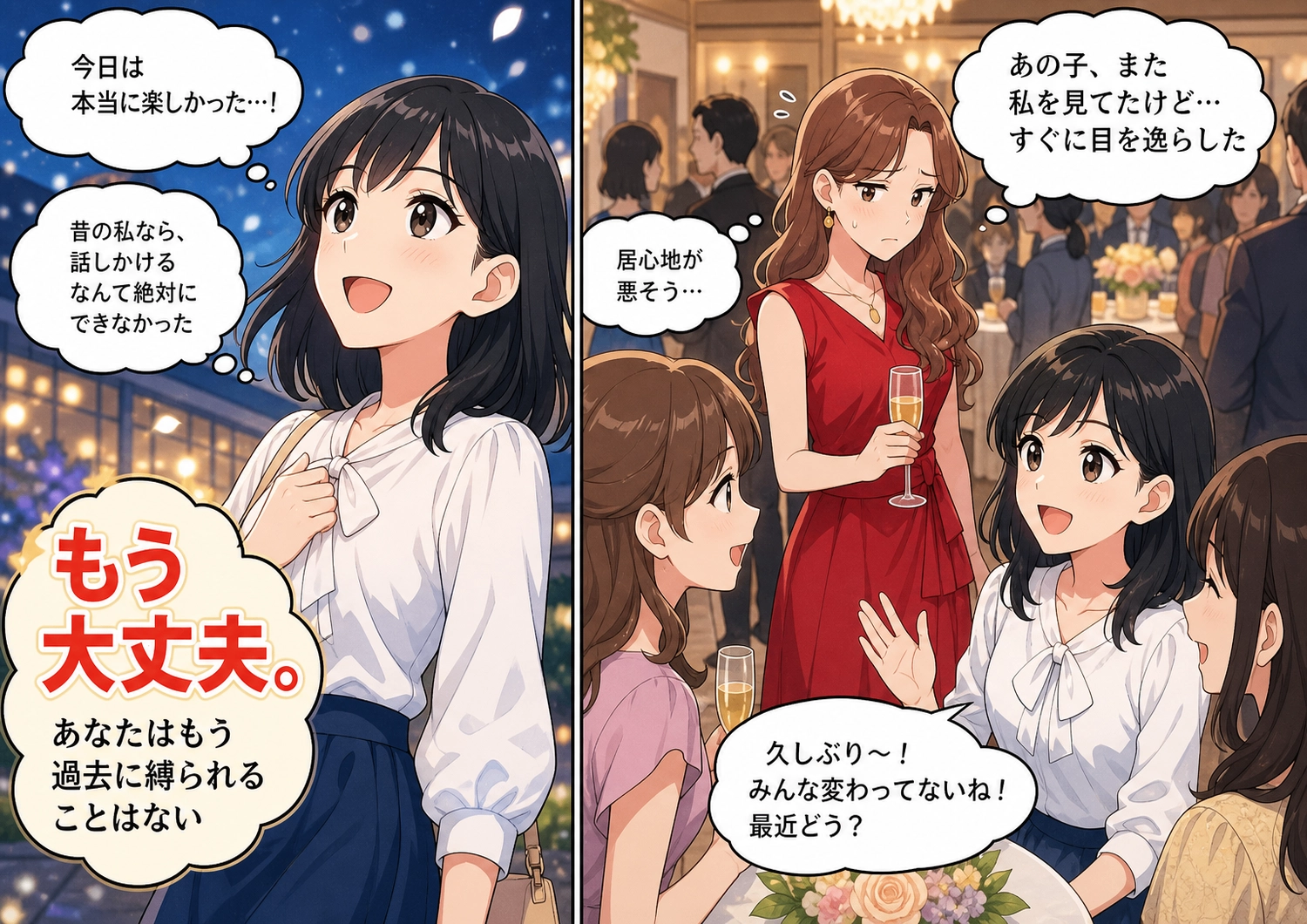 後編／高校時代の因縁を越え、同窓会での逆転劇が導く新たな自信のメイン画像