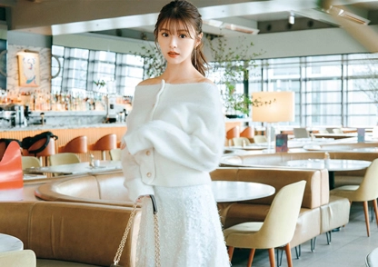 さりげない肌見せが最強♡彼をドキッとさせるワントーンオフショル